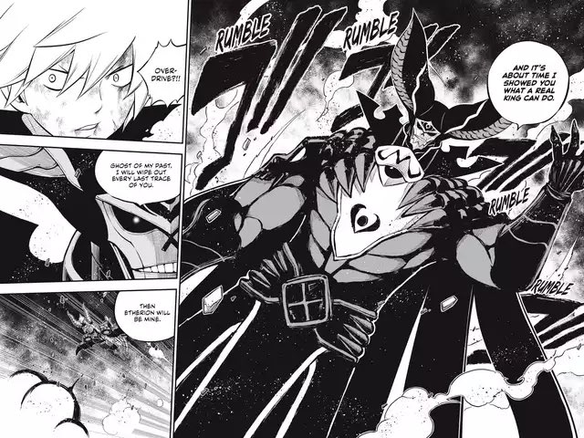 ryoto_dawn1's tweet photo. All I can say here is one thing, if Shiki was using all his strength earlier and Ziggy is only now in OD, then this is gonna be one sided 😭 #EdensZero #edenszero205 https://t.co/qq3316ZDlf