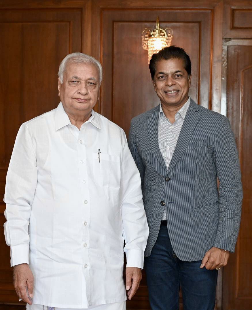 It was pleasure meeting ‘Hon’ble <a href="/KeralaGovernor/">Kerala Governor</a> Shri Arif Mohammed Khan.