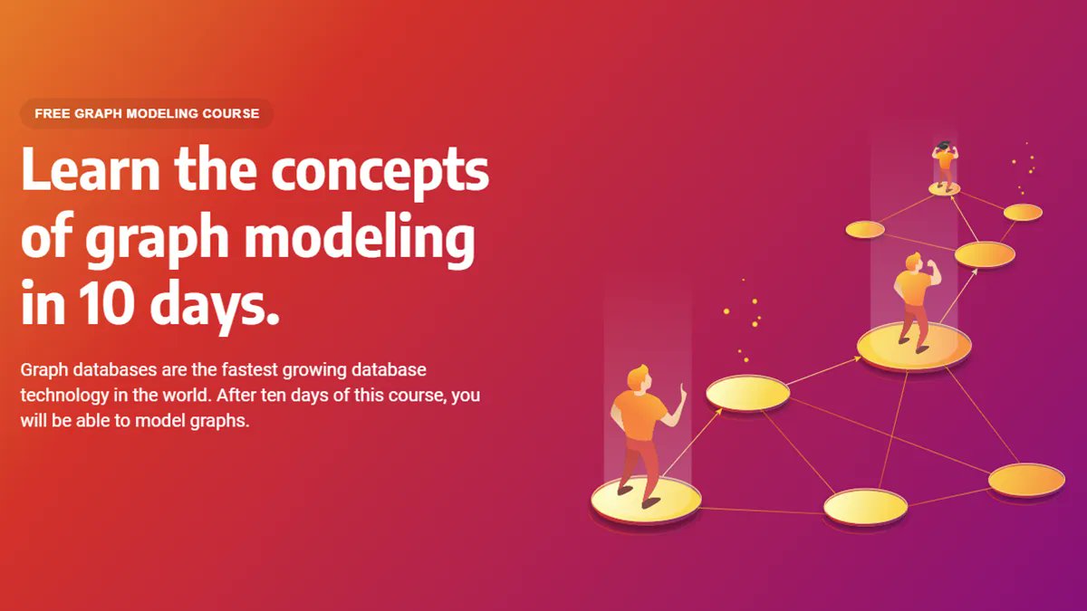 memgraphdb's tweet photo. 📢 Free graph modeling email course! 📧
🎓 Learn the concepts of graph modeling in 10 days.

🔗https://t.co/7683KW29jY

#memgraph #graphmodeling #graphdatabase https://t.co/GdZHk3YkUI