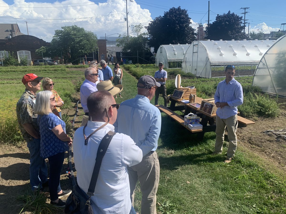 Community West Foundation board members, staff, and guests recently went on a site visit to <a href="/ohiocityfarm/">Ohio City Farm</a> @ohiocitytweets and the new headquarters for @refugeeresponse. We enjoyed a beautiful day with great company - check out these fun photos!