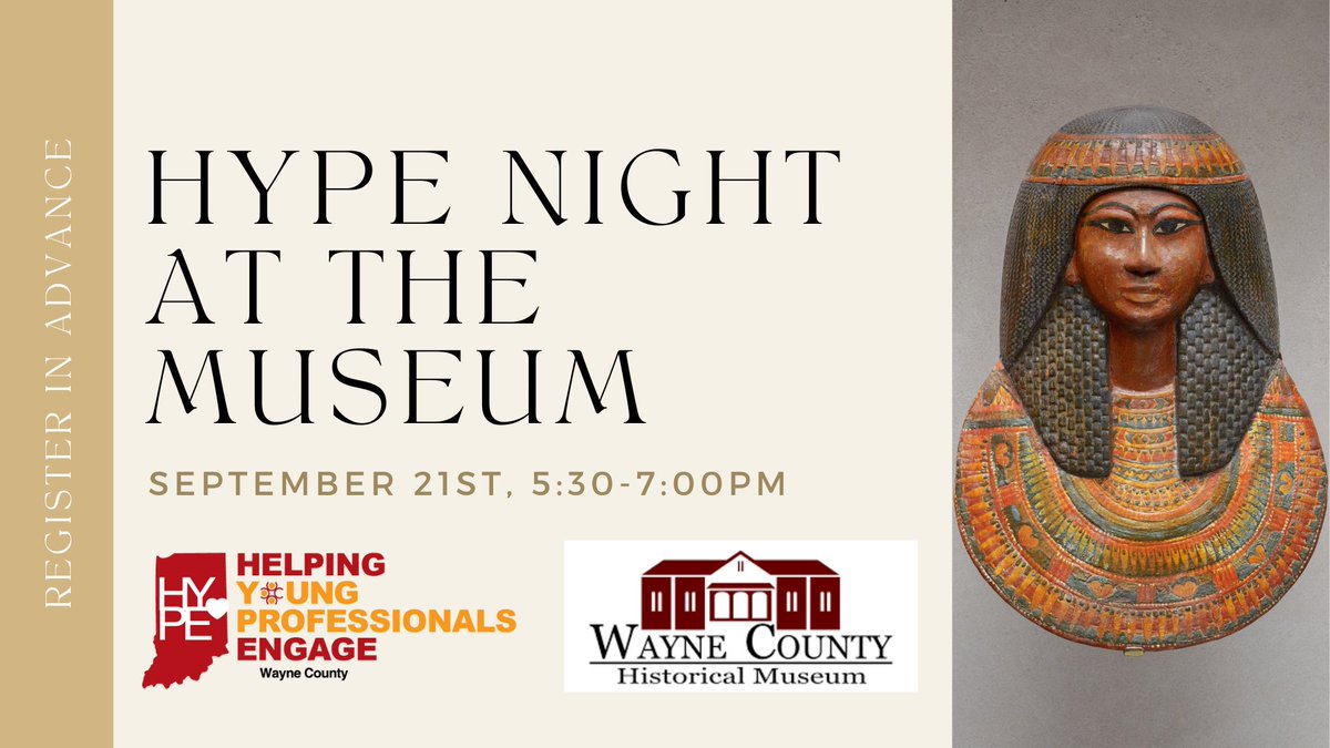 It's a busy few weeks for HYPE! Join us for all of our upcoming events! 

Learn more at HYPEWayneCounty.org