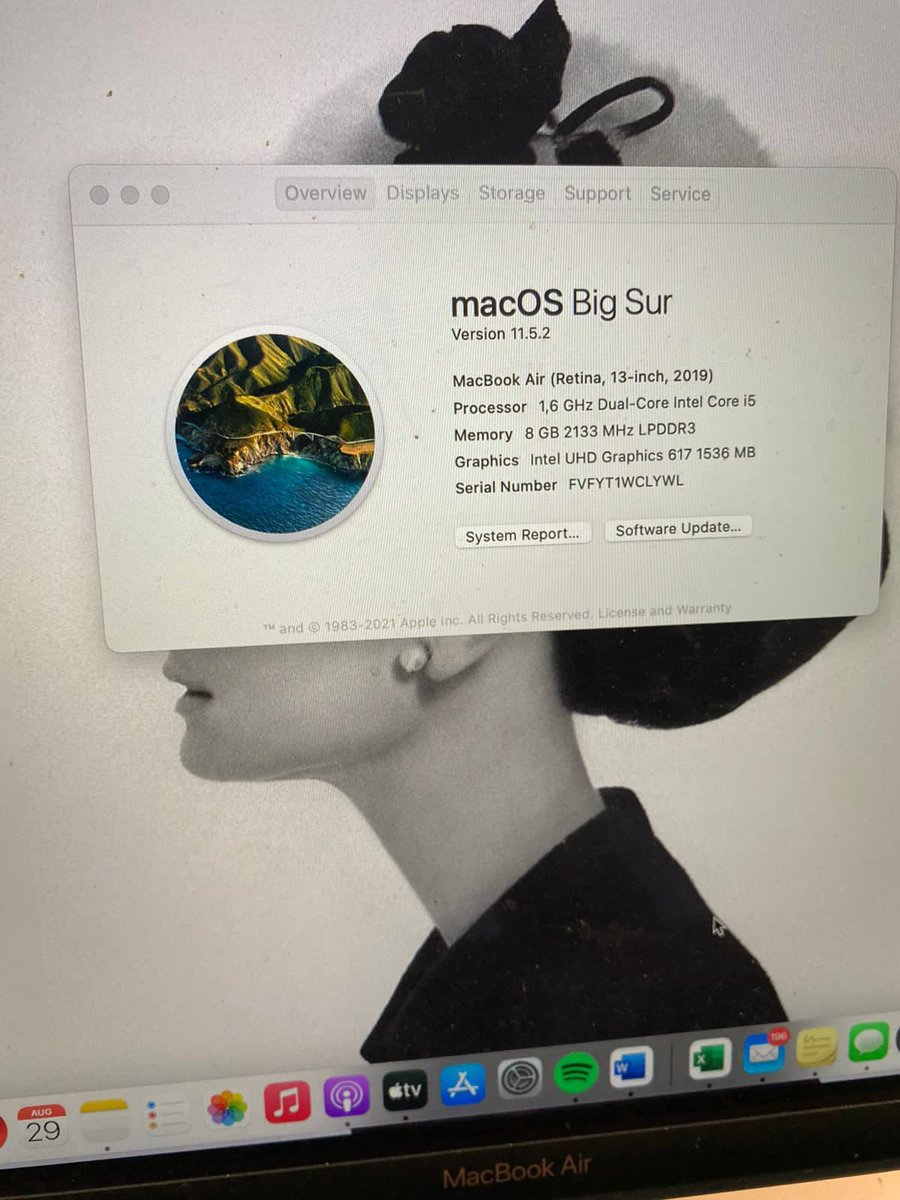 Husnarubyjane's tweet image. Dijual #MacBookAir #macbooksecond #apple #jualmacbook #wts #sale
Macbook Air 2019 Rosegold
(Retina, 13 Inch, 128gb)
#jualsecond #prelovedmacbook #Macbookair2019 #MacbookRosegold