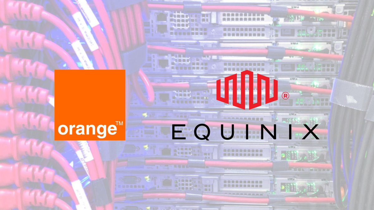 🆕 Thanks to <a href="/Equinix/">Equinix, Inc.</a>, we're speeding up the deployment of our new gen International Network 📈 to provide customers with powerful on-demand #TelcoCloud #PoPs, delivering SD-WAN, CDN, #5G #roaming + voice services with an expected latency below ~10 ms ☁️ oran.ge/3e8ZQpF