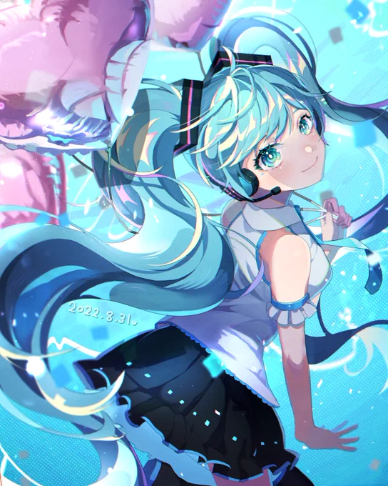 ミクちゃん一生推し!!#初音ミク誕生祭2022 #初音ミク生誕祭2022 