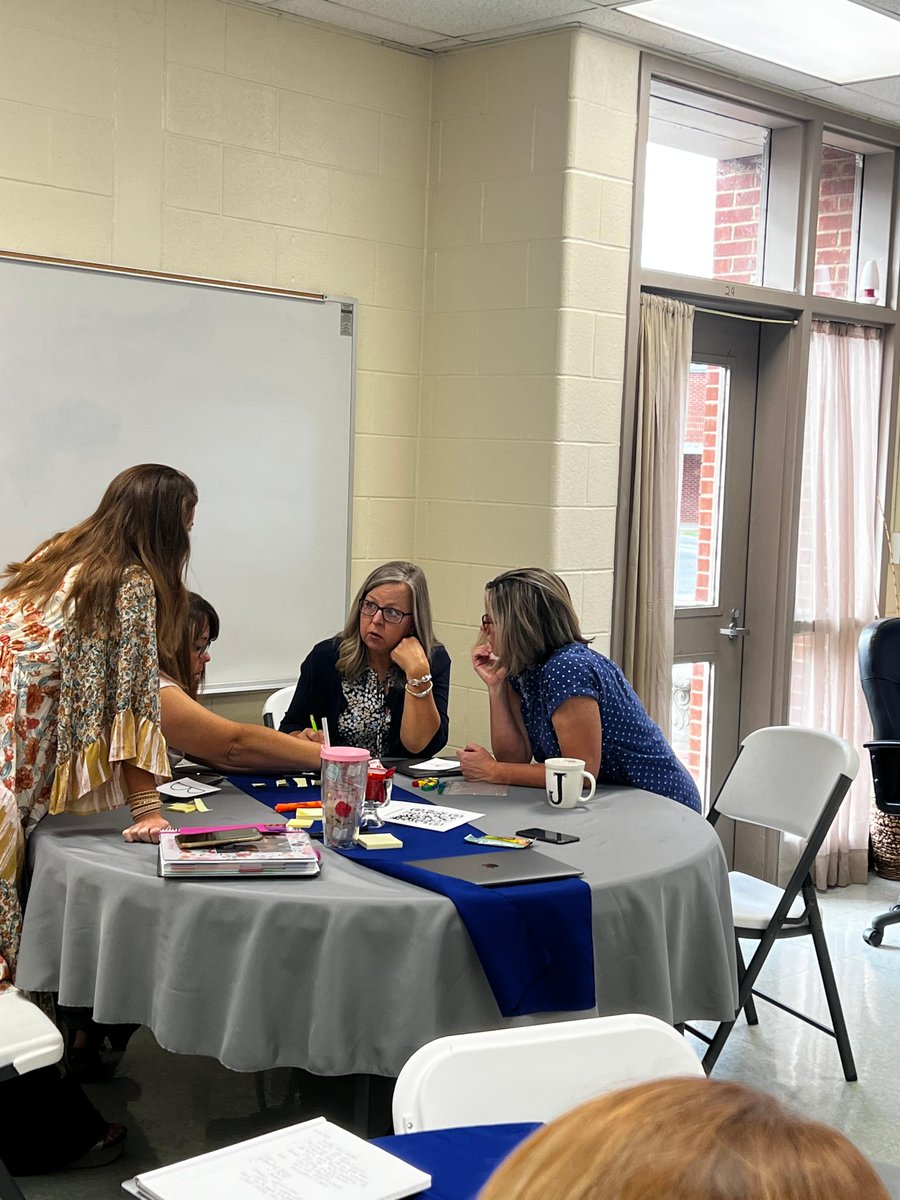 TrionCitySchool's tweet photo. Thank you to Northwest RESA Terry Haney for presenting about inquiry based learning in preparation for math roll out for 2023-2024. #TCS #MATHREADY https://t.co/V4oMWlO0V2
