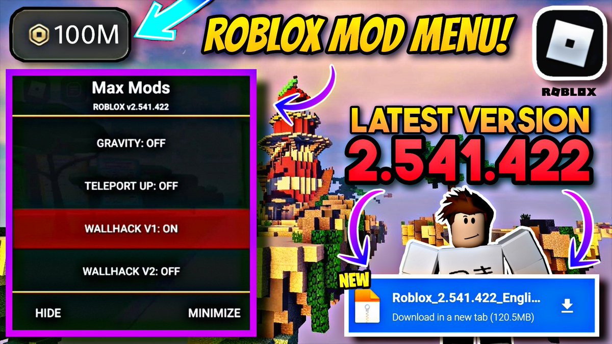 Roblox Mod APK v2.536.458 (Unlimited Robux/Money)2022