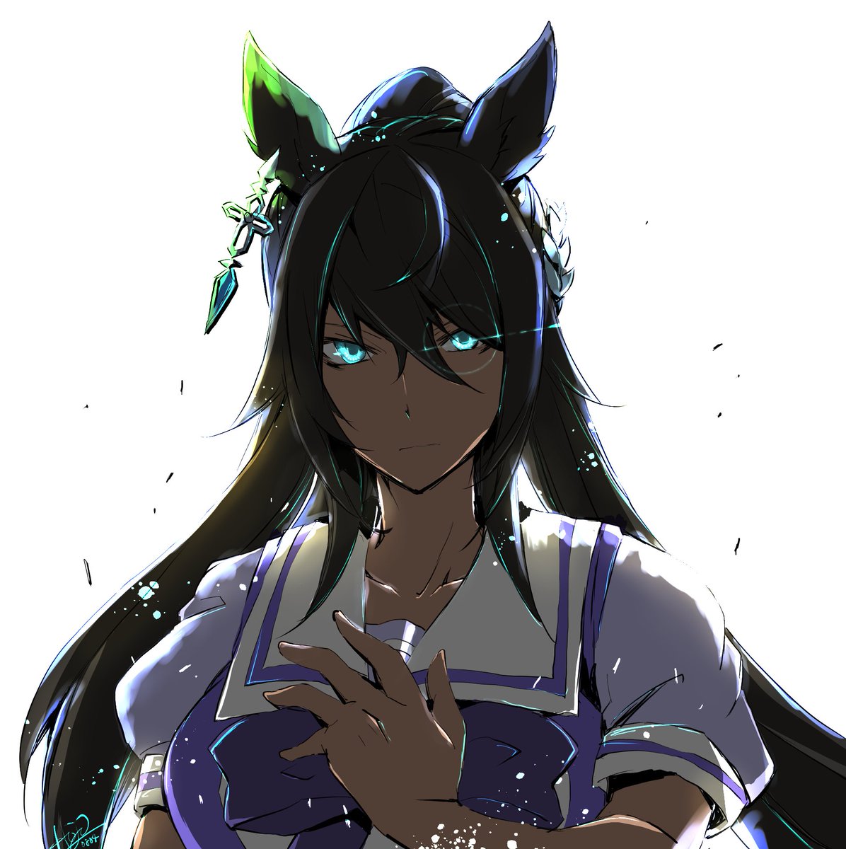 #今月描いた絵を晒そう
#ウマ娘
落書きしまくった! 