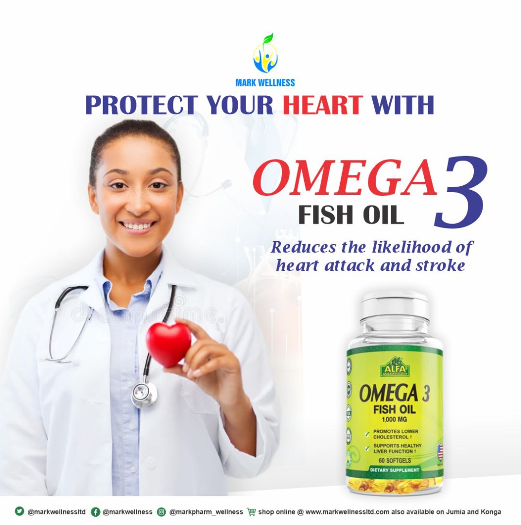 Markwellnessltd's tweet photo. OMEGA 3 FISH OIL Improves memory function, promotes lower cholesterol, Helps Balance the Nervous system and supports Healthy Liver function.
#Omega3fishoil hearthealth #healthieryou #naturalsupplement #richoil #Markwellness #stayhealthy #livenatural https://t.co/BWiLkyHNtB