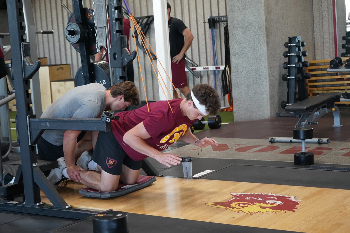 NSUWOLVES_BS's tweet photo. The boys were getting after it in the weight room this morning!

#WIN #GoWolves🐺 https://t.co/EYV7kXbYxZ