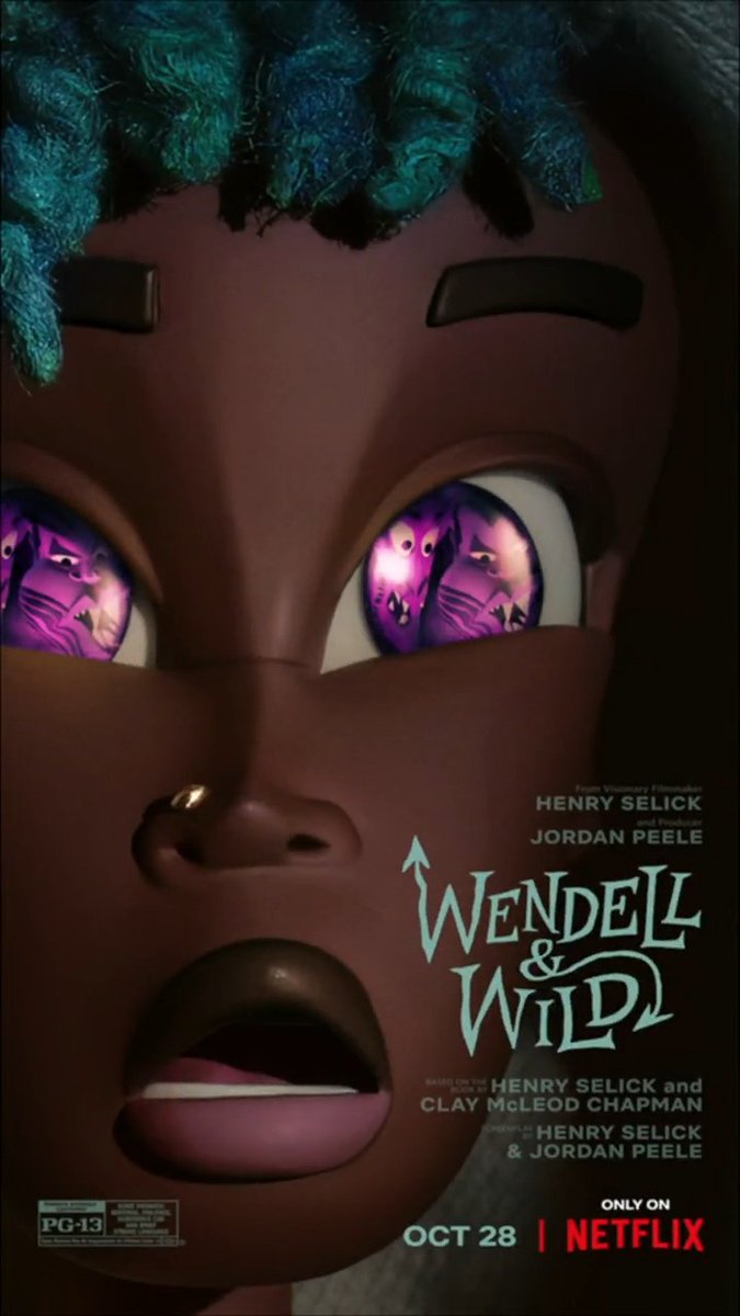 Кукольный полнометражный мультфильм «Уэнделл и Уайлд» режиссера и сценариста Генри Селика выйдет на Netflix 28 октября