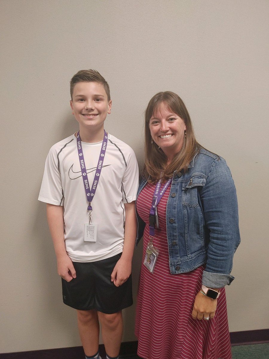 AllThingsBEMS's tweet photo. Congratulations to Josie, Griffin, Briley, and Reegan for earning 
Team 74’s August #GoodNewsCallOfTheDay! 🥰 https://t.co/sNMrD9zp34