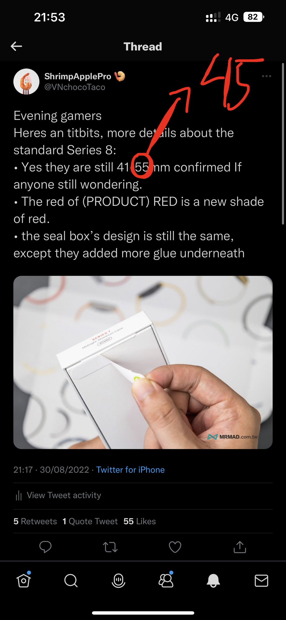 Apple Watch Series 8の本体カラー 外箱に関する新しい噂が投稿 Iphone Mania