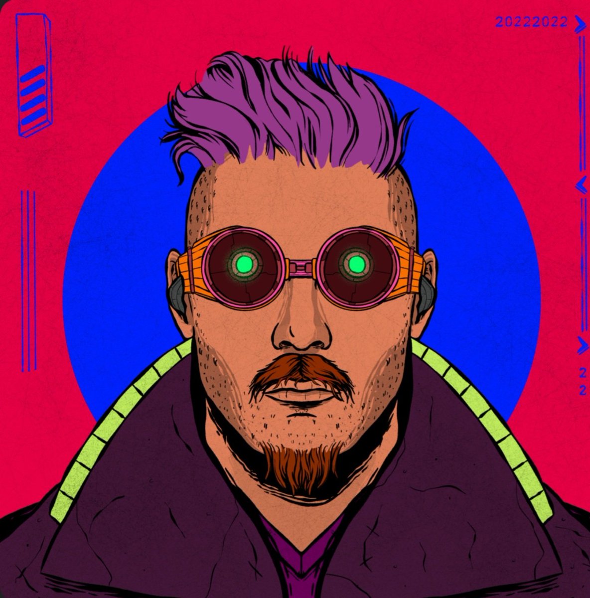 0xmirko's tweet photo. @MagicEden Gm from @CyberPunksNFT_ #CyberPunkTakeover https://t.co/klaxPMT3Yb