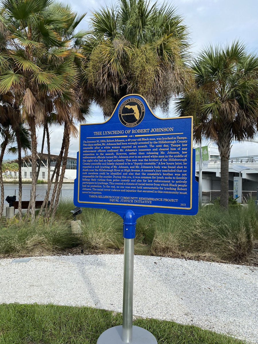 BethGainesUSF's tweet photo. In a time when it scary to live and teach in the State of #Florida, I could not be more proud to call @Tampa my home. Our Mayor @JaneCastor is doing so many wonderful things to bring awareness to our city’s history, even the the ugly truths. #tampa #educate #truth #History https://t.co/dZ3xKQyKt6
