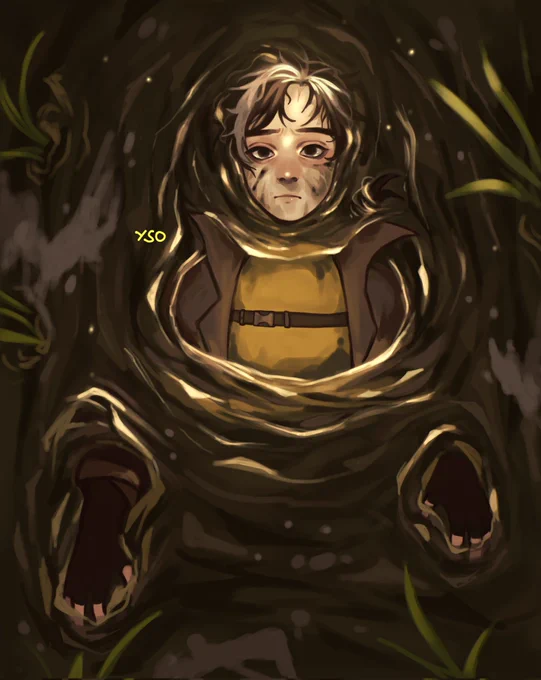 you smell of dead flowers, i smell like the sewer i rot in. #wilbursootfanart 