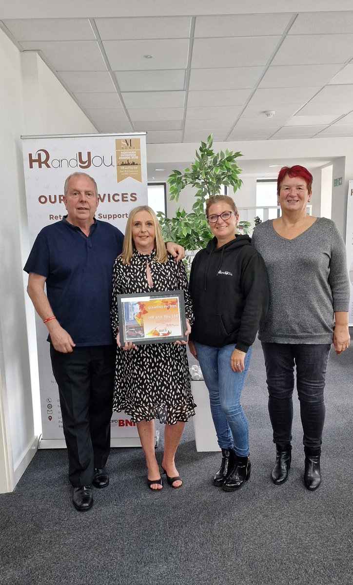 SecretSantaLTD's tweet photo. Very pleased to announce :

HR and You Ltd have just joined our panel of wonderful "Diamond level" Patrons. We had soo much finding out about they do :-) 
These guys are amazing people, so kind and generous.
More about them soon xx https://t.co/J7vBR0hFXp