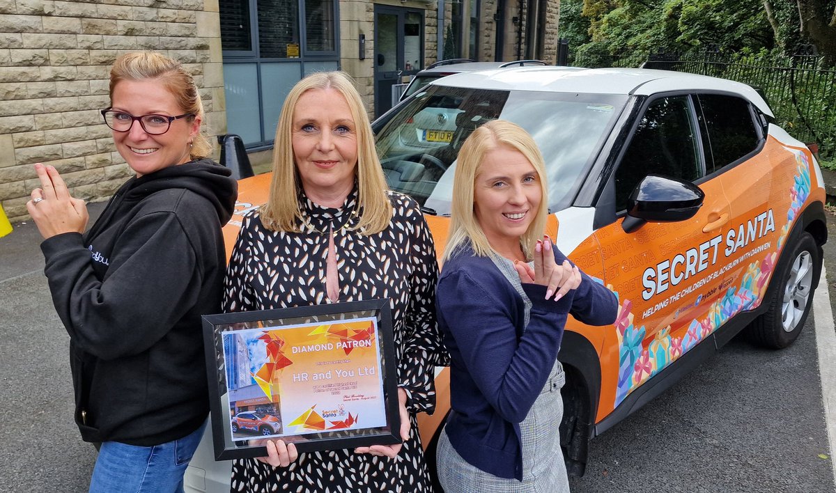 Very pleased to announce :

HR and You Ltd have just joined our panel of wonderful "Diamond level" Patrons. We had soo much finding out about they do :-) 
These guys are amazing people, so kind and generous.
More about them soon xx