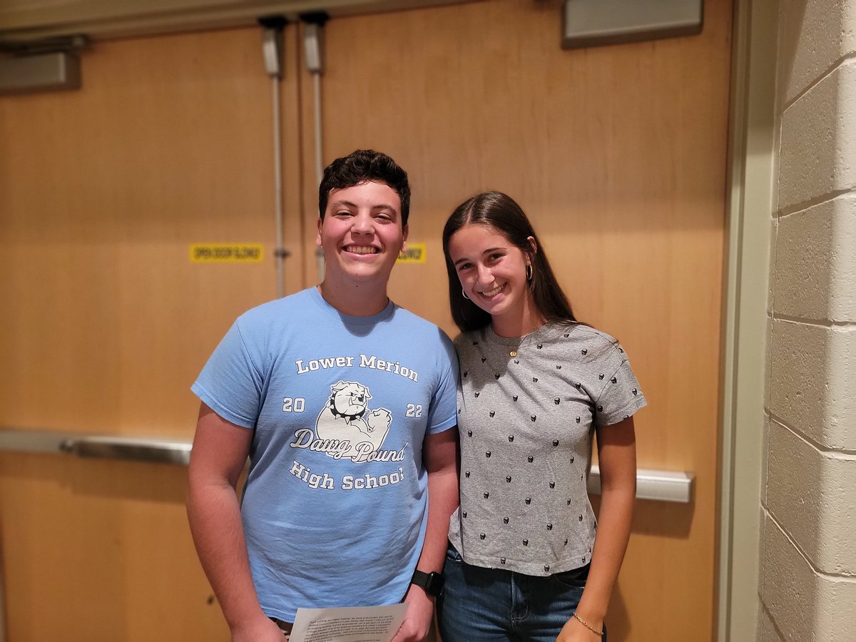 Harriton_HS's tweet photo. #LMSD Ts are at the 2022-23 Convocation this morning, and the speakers are #topnotch!
👀 these #StuCo superstars!! 💫
#RamPride #LMHS 🐏♠️❤️ #HHSRams #CharacterCounts @LMHSAces @LowerMerionSD https://t.co/EMUM8pGhcj