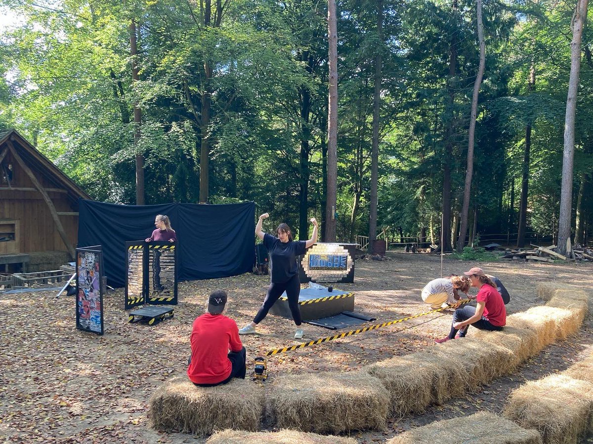 TilTomorrowCO's tweet photo. Here we were, woods within the Woods! 

Thank you @WildernessWood for a fab day! We had a blast performing here! 

You can catch us on the final leg of our tour @WillowGlobe and Bryan’s Ground! https://t.co/eNIVg0sZII