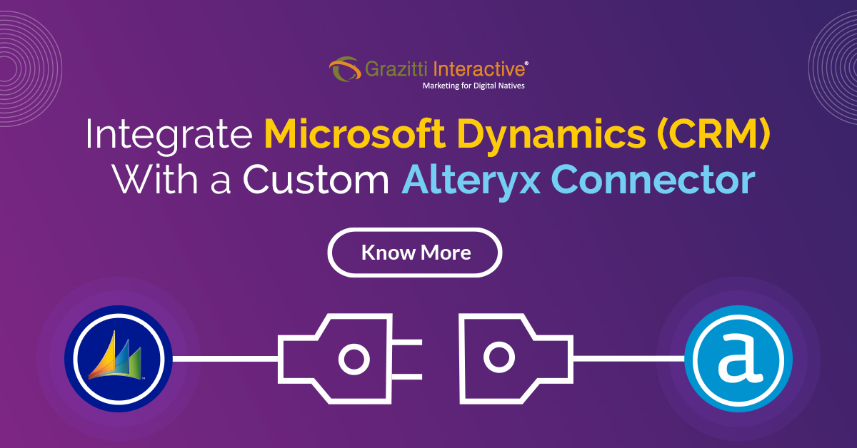 Grazitti's tweet image. Drive CRM success by integrating Microsoft Dynamics with a custom Alteryx connector. Learn more, here.

👉 rb.gy/nxoun2 👈

#AlteryxConnectors #MicrosoftDynamicsCRM #DataIntegration #Grazitti