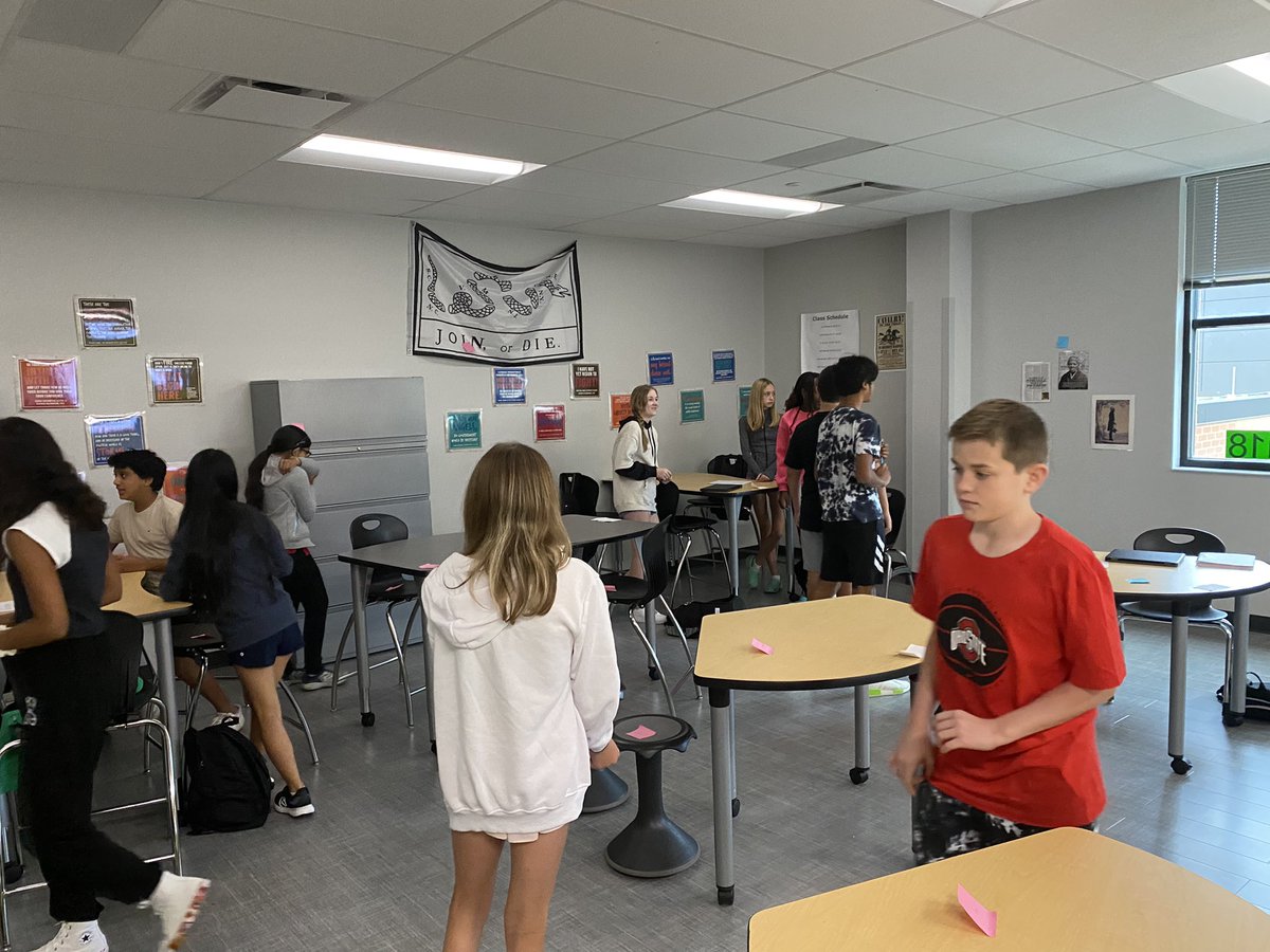 heath254's tweet photo. A fun day simulating the explorers coming to the new world @erms_DCSD https://t.co/6l6c1SBN2q