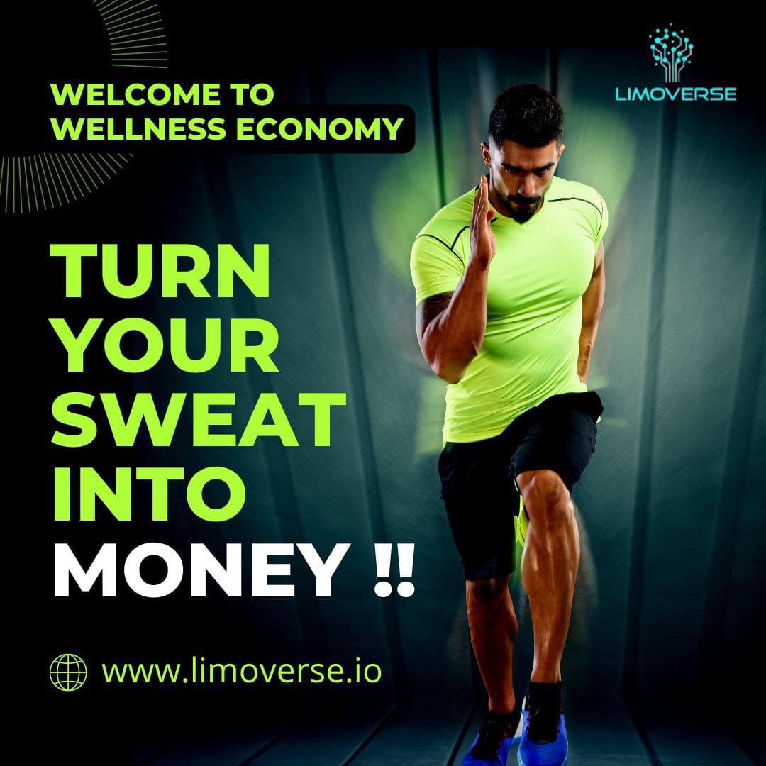 Imagine! 
Creating wealth everyday
Just by staying healthy,
Doing nothing else....
#limoverse #limo #healthfi #Move2Earn <a href="/cz_binance/">CZ 🔶 BNB</a> <a href="/kucoincom/">KuCoin</a> <a href="/limoverseglobal/">Limoverse</a>