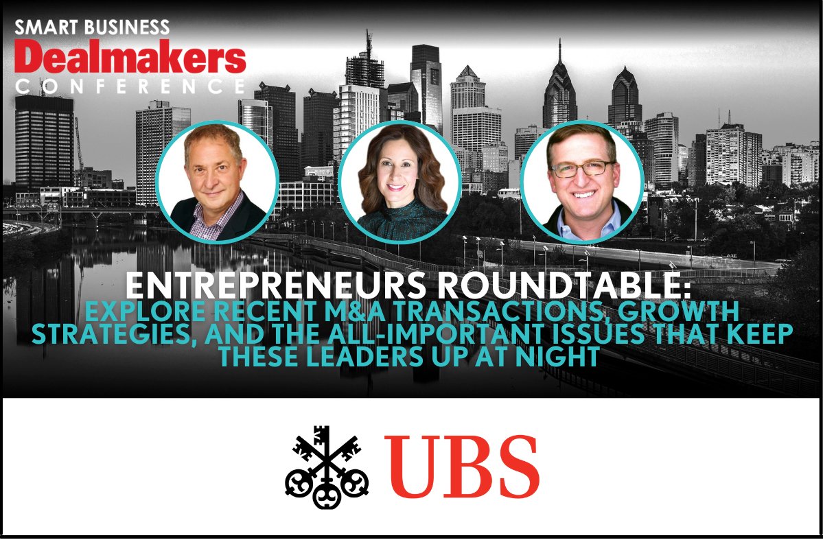 MOBILion Systems (@mobilionsystems) on Twitter photo Thurs., Sept. 8th <a href="/MOBILion_CEO/">Melissa Sherman</a> will present at the Entrepreneurs Roundtable during the 2022 <a href="/SBDealmakers/">Smart Business Dealmakers</a> Conference. #PhillyDealmakers connects CEOs to top investors & lenders to leading M&A advisers. Need to be in the room? Use "ROUNDTABLE" to register. hubs.ly/Q01l6XzK0 Thurs., Sept. 8th <a href="/MOBILion_CEO/">Melissa Sherman</a> will present at the Entrepreneurs Roundtable during the 2022 <a href="/SBDealmakers/">Smart Business Dealmakers</a> Conference. #PhillyDealmakers connects CEOs to top investors & lenders to leading M&A advisers. Need to be in the room? Use "ROUNDTABLE" to register. hubs.ly/Q01l6XzK0