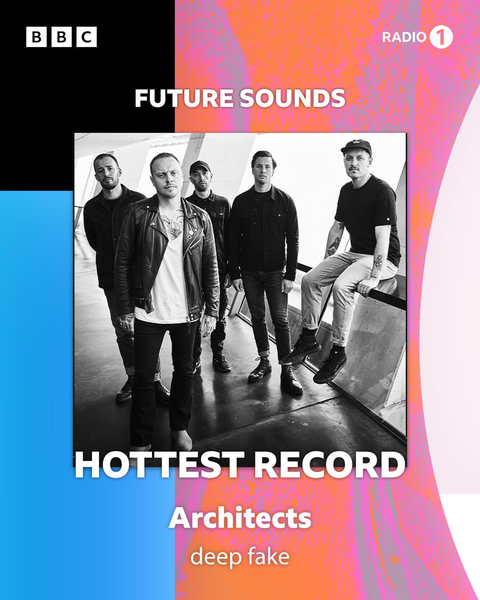 Architectsuk's tweet image. deep fake - hottest record in the world @ 6pm on @bbcr1

bbc.co.uk/programmes/m00…