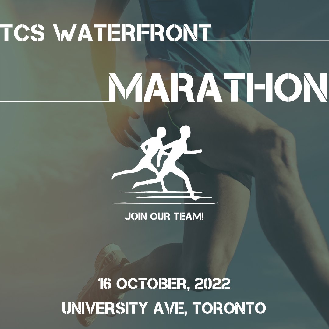 Join our team for the TCS Toronto Waterfront Marathon! 🙌 🏃

When registering with our team, you will have your own personalized sponsor page where you can WIN incentives when friends or family donate to our organization!

Register with the QR code or the link in our bio 🤗
