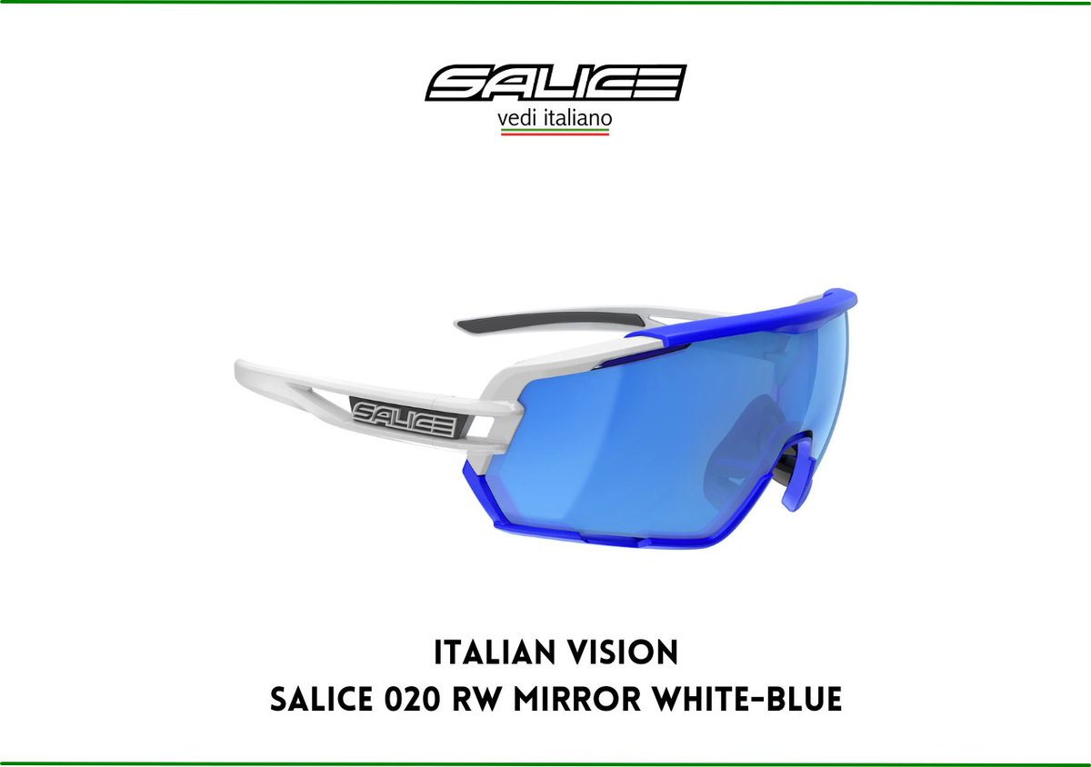 SaliceUK's tweet photo. Alessio Bonelli wearing Salice 020 RW Mirror White-Blue - Bold and eye-catching design, designed for high performance. Shop online here https://t.co/KDqyF1GjQT
@alessiobonelli
@teambiessecarrera
#salice #bike #madeinitaly #italianvision #sunglasses #lightweight #comfortable https://t.co/278bO8jp6J