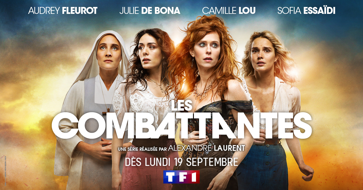 #INEDIT
📅Découvrez la série événement de la rentrée #LesCombattantes à partir du lundi 19 septembre à 21h10 sur <a href="/TF1/">TF1</a>.

4 héroïnes exceptionnelles, 4 destins hors du commun, projetées au cœur de la Première Guerre mondiale qui devront s’émanciper pour aider le pays.