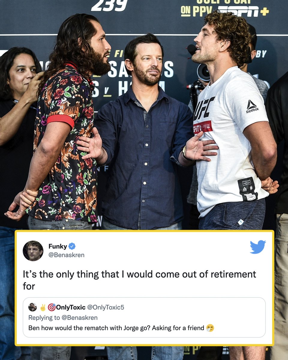 MMAFighting's tweet photo. Ben Askren wants that one back 👀 https://t.co/ChrwowQxRe