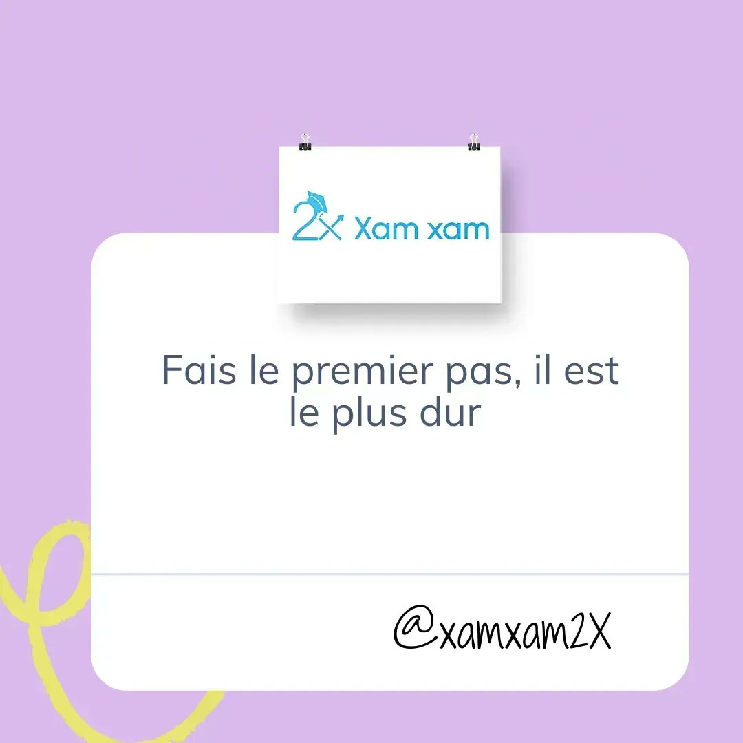 2x_xamxam's tweet photo. #LeSaviezVous
✅✅✅Une #RentreeScolaire sereine se prépare avec #2xxamxam.Tic Tac Tic Tac⏳ , clôture des inscriptions bientôt.
🎯Faites le premier pas, vous pouvez y arriver 👉https://t.co/ftSA4uFpjW
#coursdevacances #education https://t.co/zjx8ZvUhF1