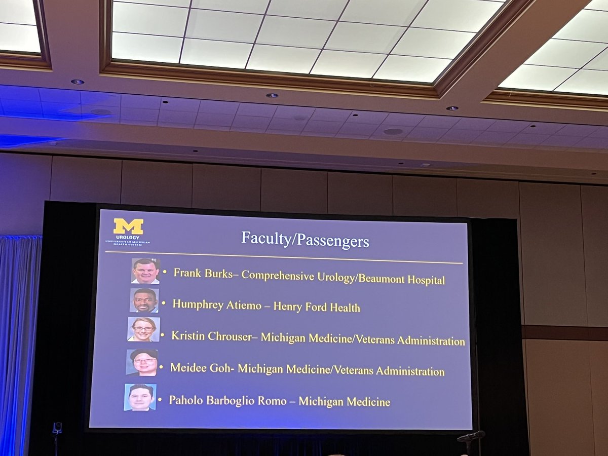 emilyB_MD's tweet photo. Our attending, Dr. Humphrey Atiemo, debating about a hot topic, chronic urinary retention @HFleakyladies @VattikutiUrol @NCSAUA @AmerUrological 🥳 https://t.co/sEbA0Nt06m