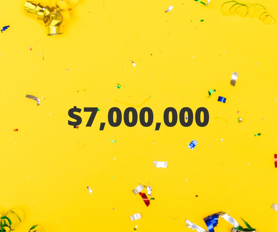 GiveGrove's tweet photo. More than $7 million in donations have passed through our platform! We're successfully helping more organizations reach their #fundraising goals 💛. https://t.co/h37DbFyPbB
