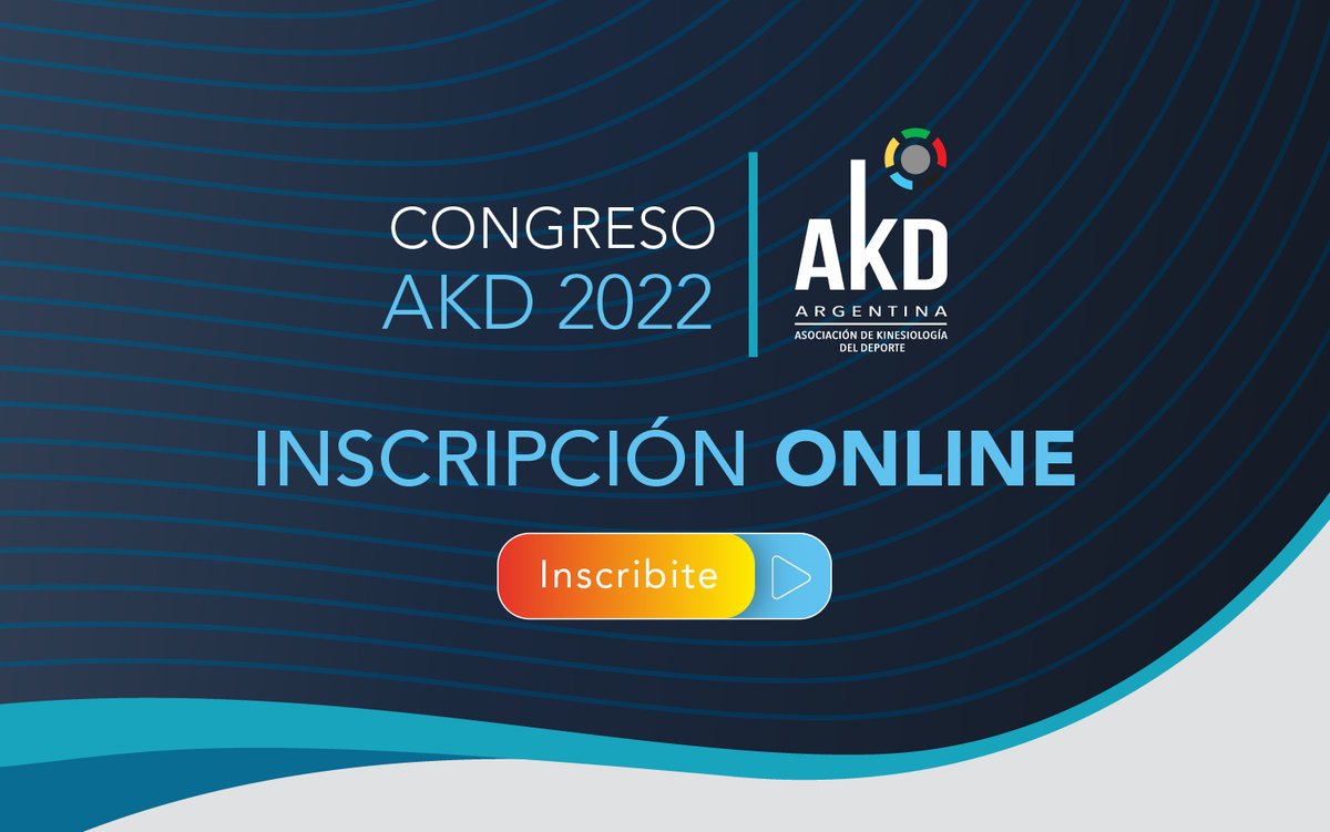 ⏳ Último día para inscribirte!

13° Congreso Argentino de Kinesiología del Deporte
🗓 1, 2 y 3 /9 - CABA
🗓 31/8 Pre-Congreso [Mesas de debate]

INSCRIPCIÓN:
congreso2022.akd.org.ar

No te pierdas este gran reencuentro de la Kinesiología del Deporte!

#CongresoAKD2022
