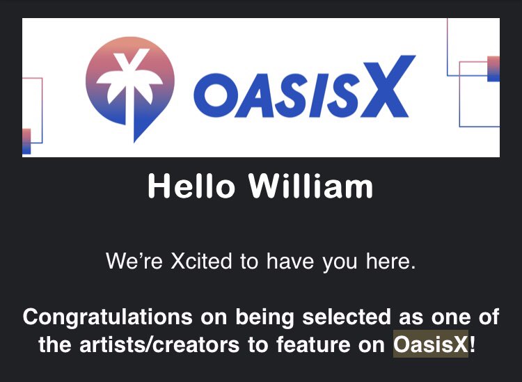 Rise1969's tweet photo. So excited to be working with this team! Thanks @Oasisx_world 🚀 https://t.co/jN6WOindee