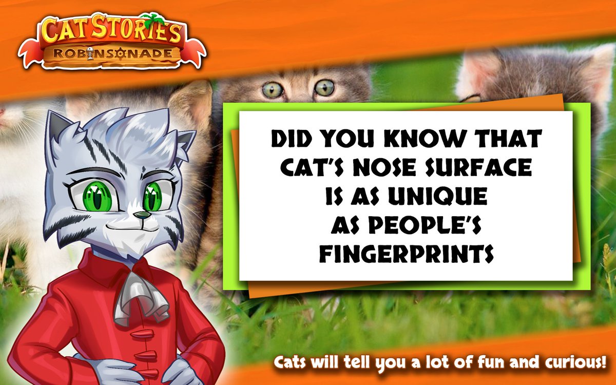 CatStoriesGame's tweet photo. Be curious! πΌ Play for FREE! π»
https://t.co/zVayNRoRbg
#catstories #meowtweet #didyouknow #curiousfacts #funfacts #cats #kittens #kids #games https://t.co/kdJbiNyiYX