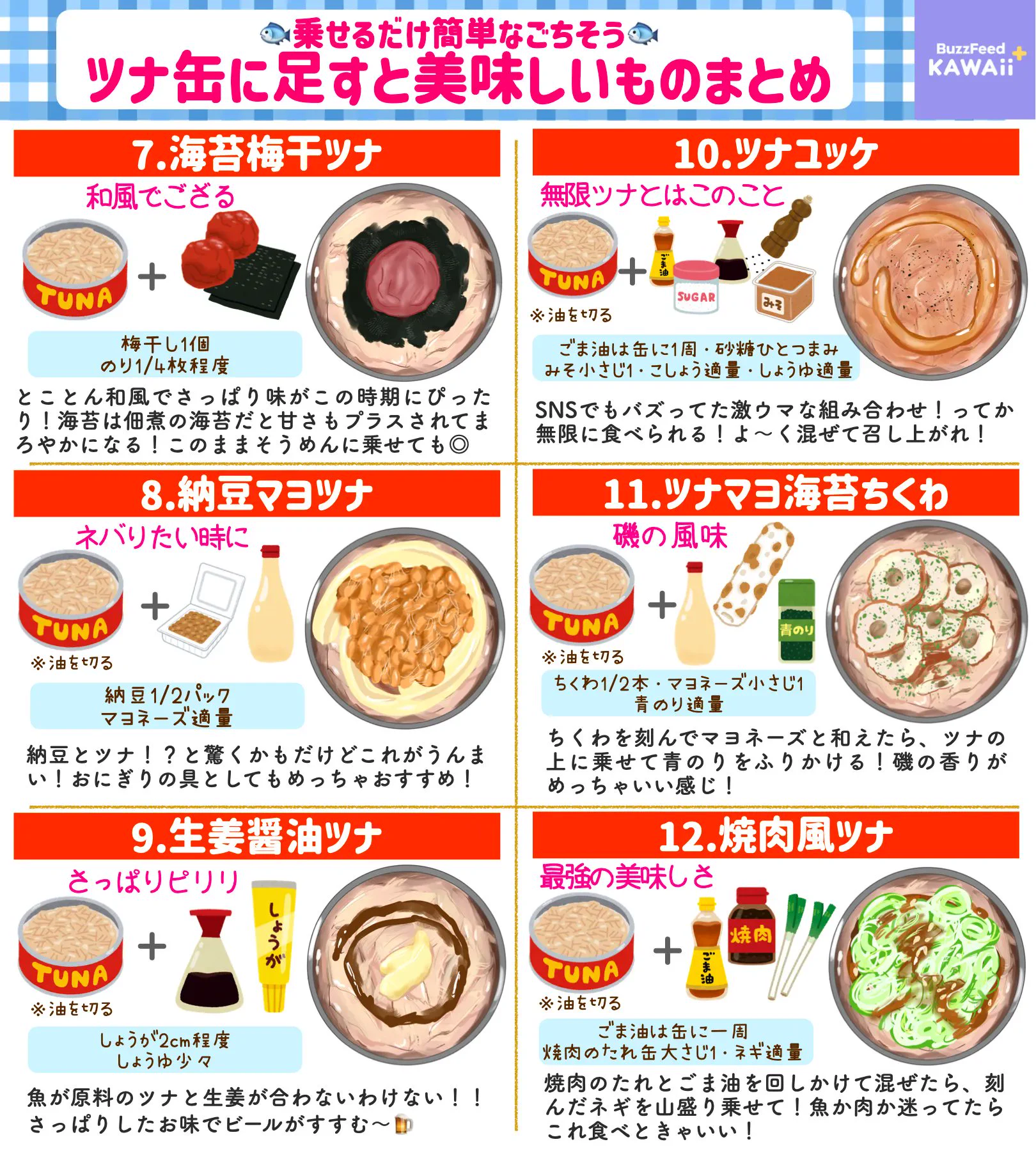 どれも簡単で美味しそう！ちょっとした食材や調味料をプラスして作る「ツナ缶」アレンジレシピ12選！