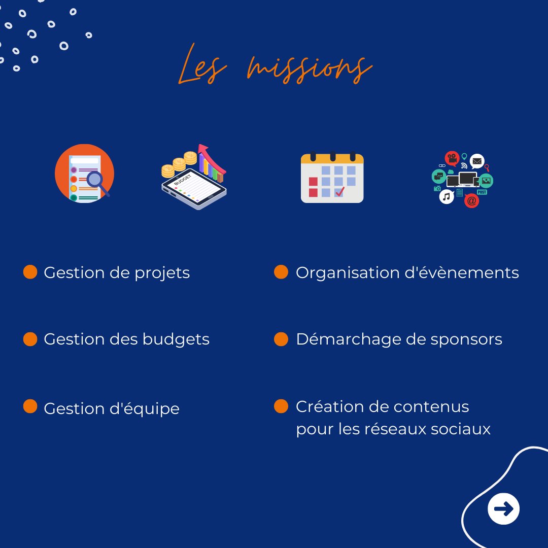 inseec_ge's tweet photo. VIE ASSOCIATIVE I Retrouvez ici, les différents postes et missions qui vous attendent en intégrant une de nos associations 😉
#INSEECge #INSEECfamily #logement https://t.co/OyhwRtJjnK