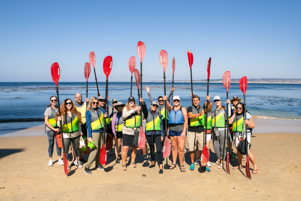 NorthstarMeets's tweet photo. During day two of #DestinationCA, Eric @Termuende spoke about the #greatresignation. Then, attendees chose between a kayaking excursion or a wine tasting before a reception at @MontereyAq. View more #NMGEvents: https://t.co/AeB2KPypw4
Photos by Ketara Gadahn, Studio Alani https://t.co/5bVVsIUKkr