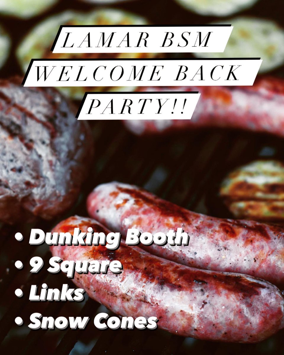 LamarBSM's tweet photo. Got any plans tonight?? We’d love to see you! 🤩 Party starts at 6!! https://t.co/1fUthRVqz6