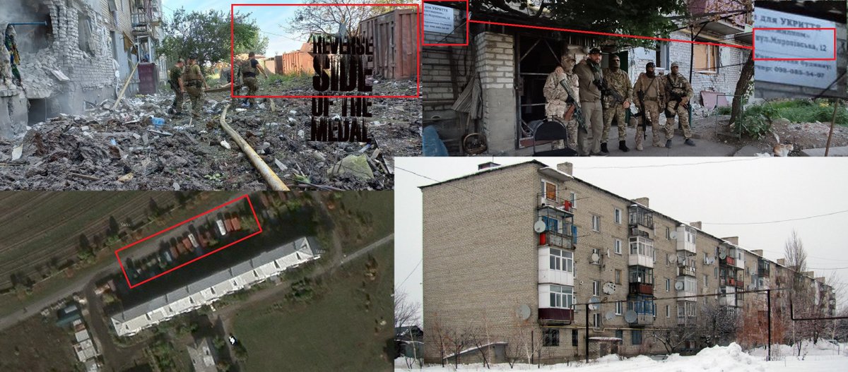 Guglielminetti's tweet photo. Ukraine: des mercenaires russes bombardés après le partage d'une photo de leur QG sur Telegram. https://t.co/DkDnWTGixk https://t.co/EhlFSexE9C