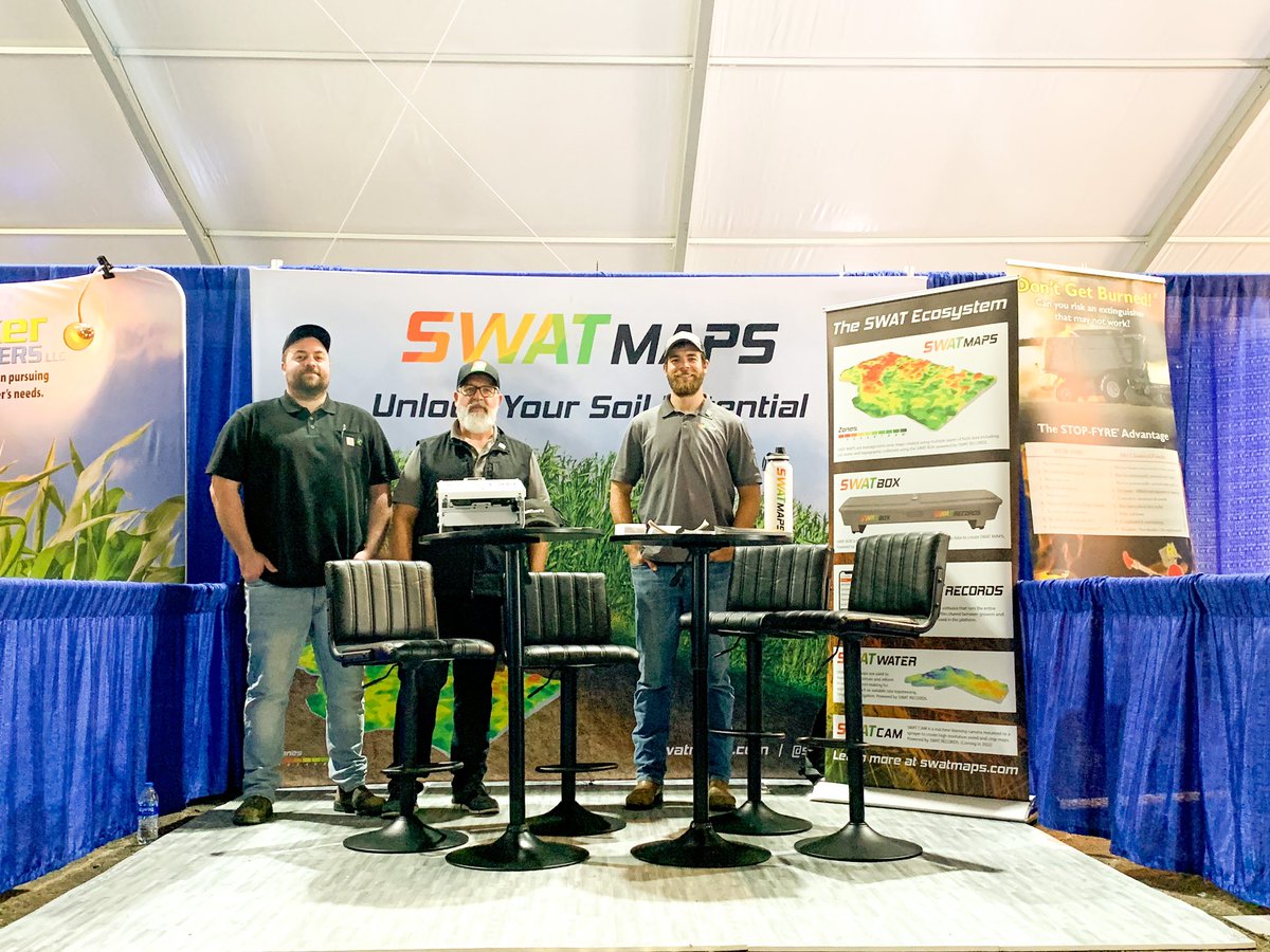 swatmaps's tweet photo. Day 1 @FPShow, let’s go! 

Interested in seeing what #SWATMAPS can do for your farm or business? Stop by booth VIT9118.

Oh! And while you’re here enter to win a $1000 mapping credit. 📣 https://t.co/Oktc5PTnUG