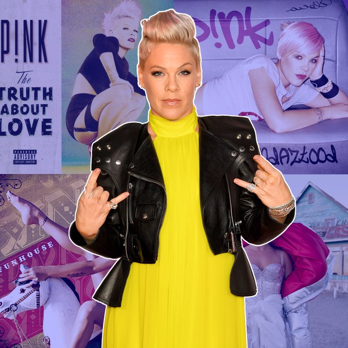 Happy birthday What is your favourite P!nk era? There\s so many classics to pick from 
