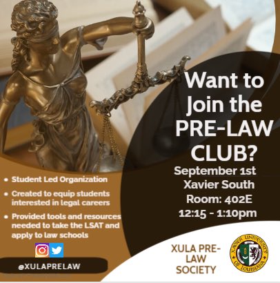 Be sure to come out to the first meeting this Thursday!