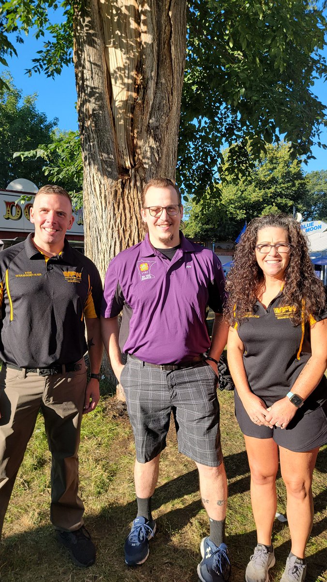 mnvfw's tweet photo. It's Military Appreciation Day and a busy morning at the Great Minnesota Get-Together @mnstatefair 

#mnstatefair #greatmngettogether #VFWMN #noonedoesmoreforveterans #stillserving https://t.co/zODRGLwpig