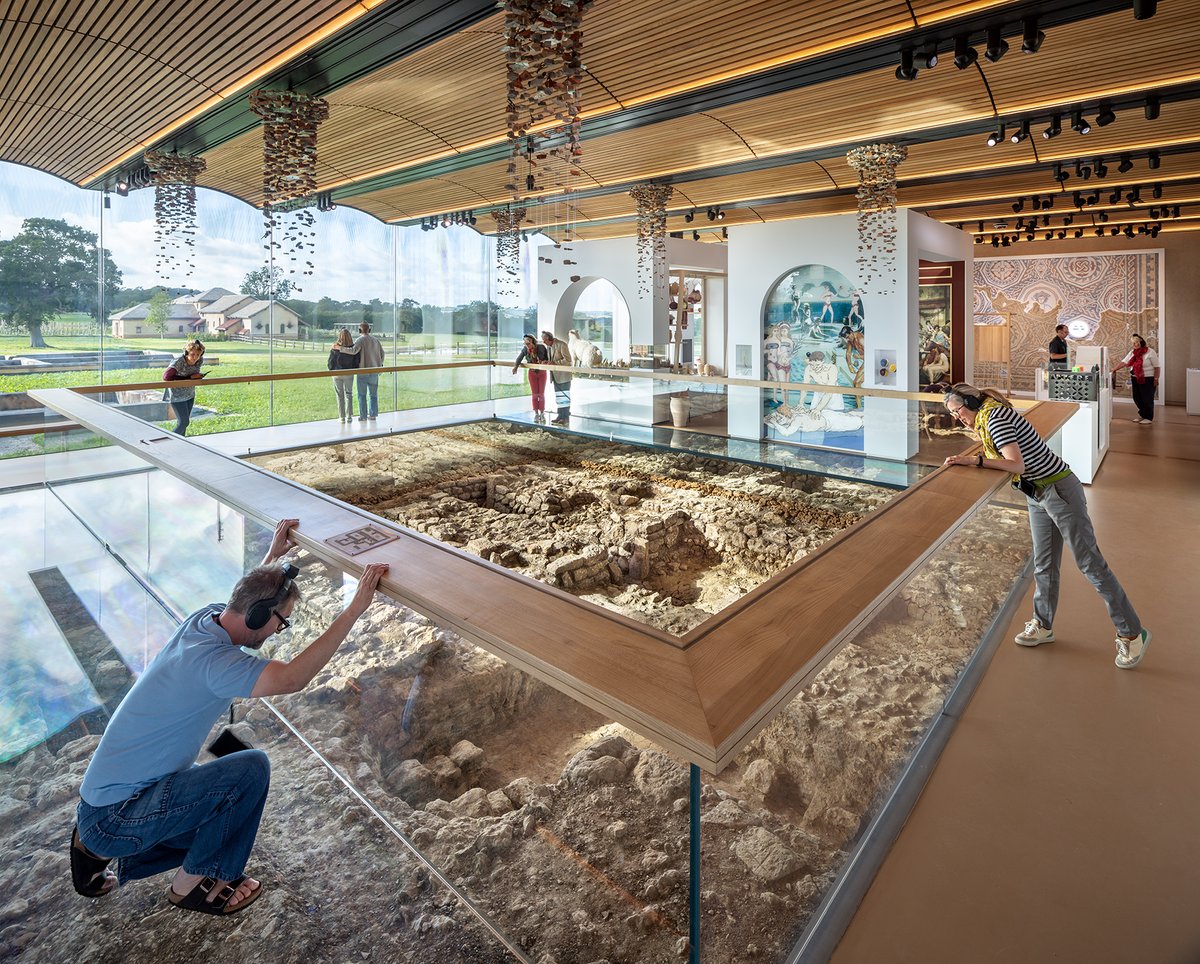 Kossmanndejong's tweet photo. We’re excited to finally introduce the Roman Villa Museum in Somerset (UK), a brand-new cultural experience 1600+ years in the making. 

Learn more about this ambitious and innovative project on our website: https://t.co/4nsjhhp5Ct.

#kossmanndejong https://t.co/R86vkjeOfh