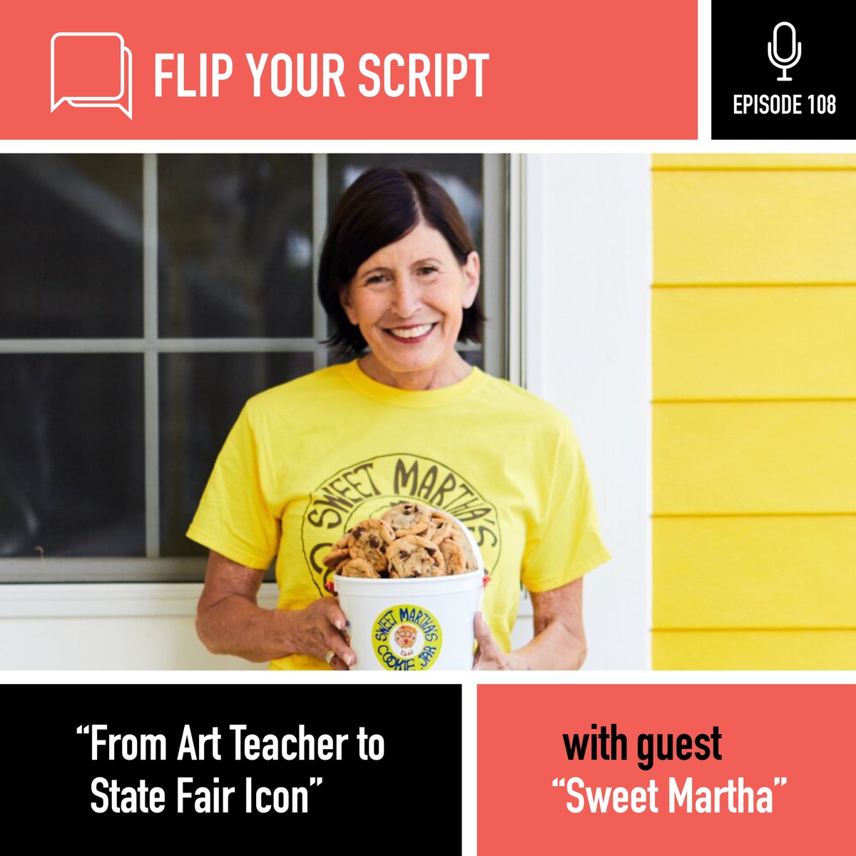 Martha Rossini founded one of Minnesota’s most iconic brands, <a href="/SweetMarthas/">Sweet Martha</a> Cookies.

The cookies are a <a href="/mnstatefair/">Minnesota State Fair</a> staple; wait until you hear the origin story as Sweet Martha went from teaching art to being a cookie queen. 🍪👸

bit.ly/FYSepisode108