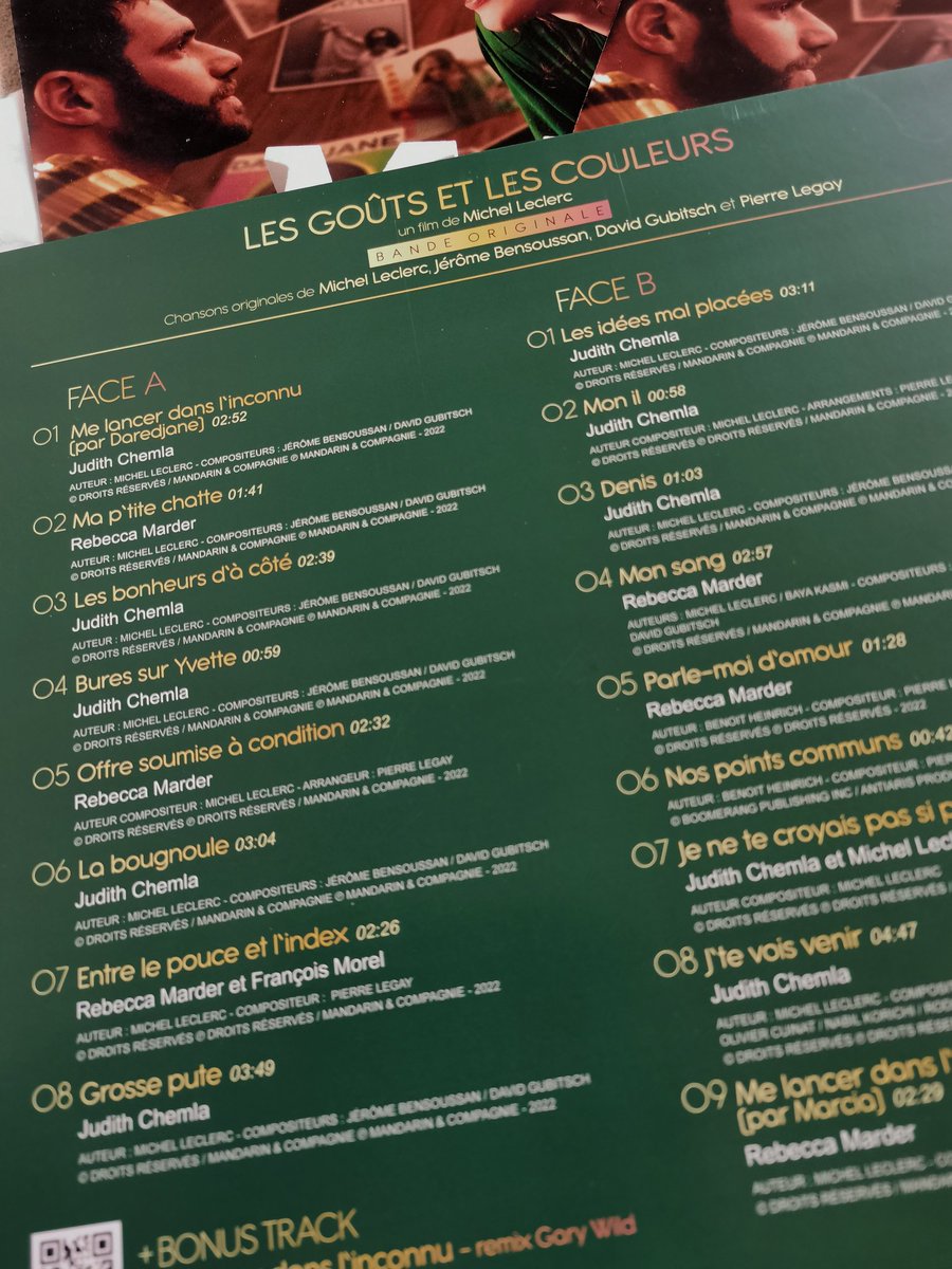 #Concours #JeuConcours

Vous avez adoré le sublime Les Goûts Et Les Couleurs de Michel Leclerc! Continuez l'expérience chez vous avec la BO du film en #Vinyle

Follow 
<a href="/MitraEtemad/">Mitra Etemad</a> &amp; <a href="/trendyslemagTw/">TrendysLeMag 🔆</a>
@agencecartel &amp; <a href="/Pyramide_Films/">Pyramide Films</a>
RT  avec le  #LesGoutsetlescouleurs TAS 6/9 🍀